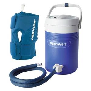lot 17795 image: Aircast CryoCuff Knee Cold Therapy System Medium  Retail $157.49