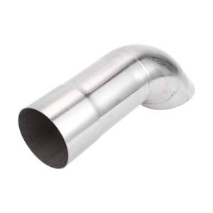 lot 17813 image: Motoforti 2.5 Stainless Steel Turn Down Exhaust Tip