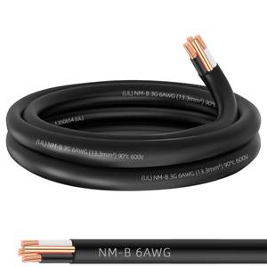 lot 17818 image: 63 NM-B Electrical Wire with Ground, 10 ft
