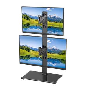 lot 17824 image: Afaloona Vertical Dual Monitor Stand 13-32 Inch