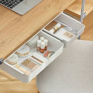 lot 17828 image: Akittyya Under Desk Drawer Organizer 2-Pack