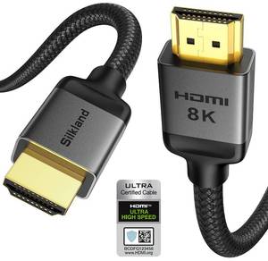 lot 18324 image: Silkland HDMI 2.1 Cable Ultra High Speed 48Gbps 6.6FT