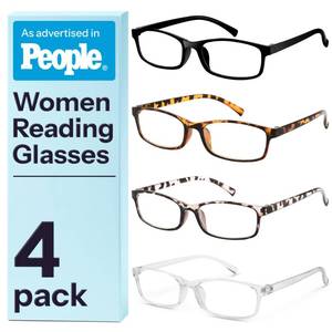 lot 18377 image: Gaoye 0.75 Reading Glasses Multi Pack Blue Light Blocking