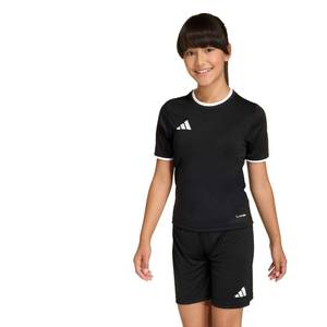 lot 18385 image: Adidas Entrada26 Kids Soccer Jersey, BlackWhite, XX-Small