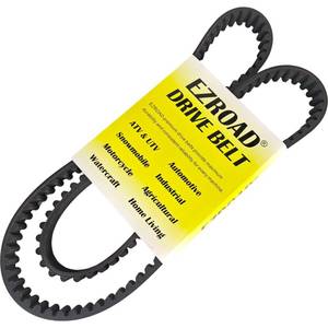 lot 18386 image: EZROAD 137T 1-18 Rear Drive Belt for Harley Sportster