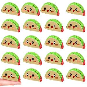 lot 18424 image: Briwooody 20-Piece Taco Ornaments Set