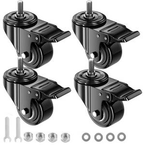lot 18425 image: YUPEZOP Stem Casters 12-13x1 Set of 4