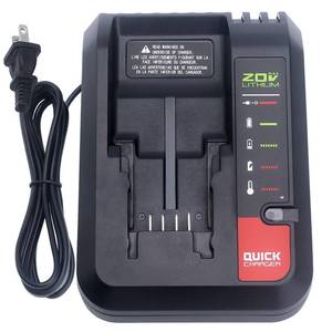 lot 18426 image: Biswaye PCC692L Rapid Charger for Porter Cable 20V
