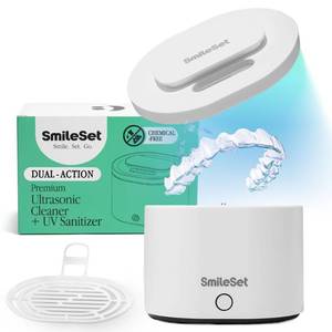 lot 18443 image: SmileSet Ultrasonic Retainer Cleaner 42kHz 200mL
