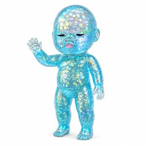 lot 18446 image: Generic Baby Squishy Glitter Slow Rising Blue