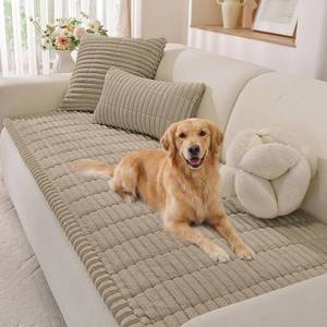 lot 18452 image: YSTELLAA Couch Cover for Dogs, Washable Non-Slip