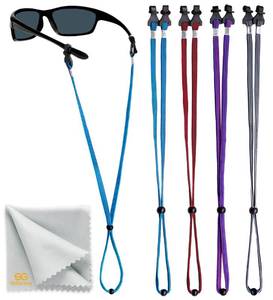 lot 18454 image: Sigonna Eyeglass Strap Holder - 4 Pack