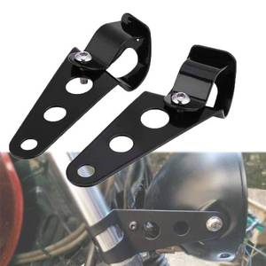 lot 18471 image: Motorcycle Headlight Mount Bracket 28mm-34mm