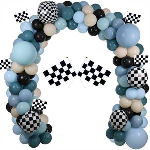 lot 18479 image: Balloon Garland Arch Kit 134pc with Latex & Foil Balloons