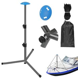lot 19014 image: Windproof Boat Cover Support Pole 22-49 Tripod Base �� 1 Pcs Adjustable