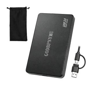 lot 20211 image: GODBPNYMU 500GB External Hard Drive,Compact Portable Hard,USB 3.0USB C