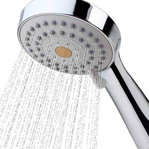 lot 20222 image: HO2ME High Pressure Handheld Shower, Power Boost Resists Low Flow, Chrome