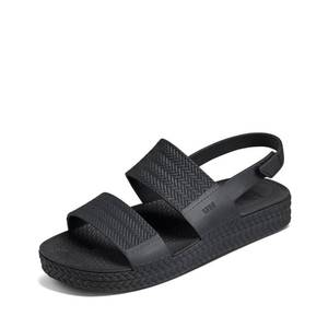 lot 20235 image: REEF Womens Sandals, Water Vista, Black, 8 (Used)