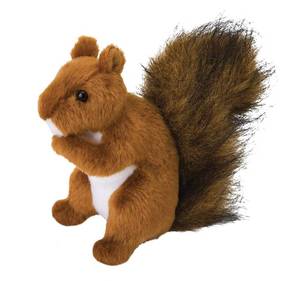 lot 20260 image: Douglas Roadie Red Squirrel Plush Stuffed Animal