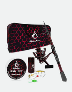 lot 17772 image: Udrakast Fishing Rod and Reel Combo Kit - Stock image may not match actual product images
