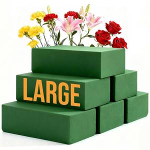 lot 1978 image: Floral Foam Blocks, 8.9x4.1x2.7 in, Wet & Dry Styrofoam for Flowers
