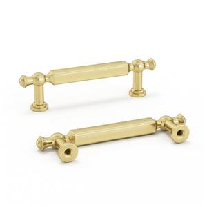 lot 1979 image: Goldenwarm 25 Pack 3 Inch Gold Cabinet Handles Solid Pulls