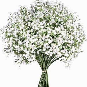 lot 2099 image: A 21 Babys Breath Artificial Flowers 6Pcs White Gypsophila Faux Flowers