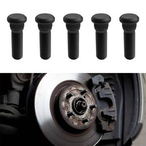 lot 4027 image: HQRNYP Wheel Studs M12x1.5 49mm Steel Lug Bolts (5pc)