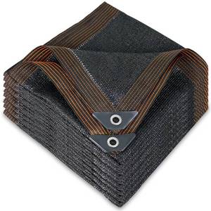 lot 7371 image: winemana 10x20ft Shade Cloth 90% UV Mesh Tarp Dog Kennel Cover Sun Shade