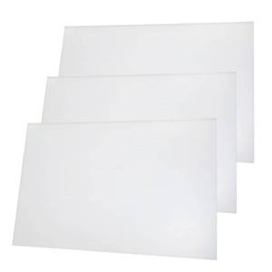lot 7411 image: 3-Pack Polycarbonate Clear Plastic Sheet 12 x 18 x 116 (0.0625 Thick)
