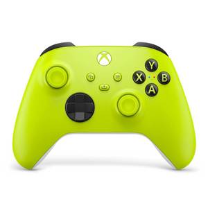 lot 7417 image: Xbox Wireless Gaming Controller  Electric Volt  Consoles, PCs, TVs, mobile, and more  Textured Grip  Wireless, Bluetooth, USB-C Connectivity