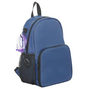 lot 8011 image: Feeding Tube Backpack for Feeding Tube G Tube J Tube GJ Tube Backpack - 13.7 Inch (500ml) Gtube Feeding Backpack Modified Enteral Feeding Pump Backpack for TeenagersAdults (Blue, Small)