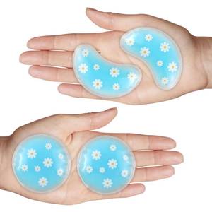 lot 8065 image: Pallesen Gel Ice Pack Reusable Cooling Eye Pads and Under Patches,Eye Hot Cold Treatment for Redness,Pain Relief Relax