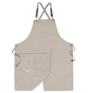 lot 8084 image: Mignongirl Crossback Apron with Pockets, Apron with Adjustable Straps