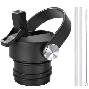 lot 8116 image: Straw Lid for Hydro Flask Standard Mouth 18 oz 21 oz 24 oz Top Lids with Straw for Iron Flask Narrow Mouth 20 24 32 64 oz,Sports Water Bottle Accessories Replacement Dust Cover Straw Cap