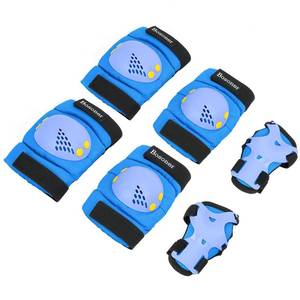 lot 8119 image: BOSONER KidsYouth Knee Pads Elbow Pads Wrist Guards Set for 3-15 Years, Child Protective Gear Set for Roller Skates, Cycling, BMX Bike, Skateboard, Inline Skating, Scooter Riding Sports