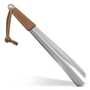 lot 8123 image: Charmount Metal Shoe Horn - 12 Inch Long Shoe Horns for Senior, Men, Women, Kids, Stainless Steel Shoehorn with Handle (Durable, Upgraded 2mm Thick)
