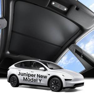 lot 9098 image: Zanch Tesla Model Y Juniper Sunshade Roof for 2025-2026, Black