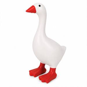 lot 9104 image: BRICKKIDS 7 inch Desk Goose Desktop Goose Gifts for Women Home Office Decor