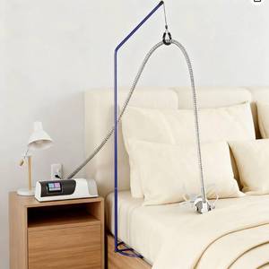 lot 9123 image: ITSMILZ Bedside CPAP Hose Holder, Adjustable Tubing Hanger with Sturdy Stand, Universal Clamp-on Accessory for All CPAP Machines - Sleeping Accessories