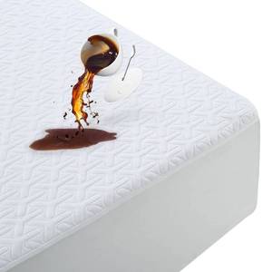 lot 9139 image: Premium Queen Size Mattress Protector Waterproof Cooling (White,60x80)