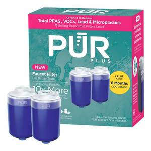 lot 10123 image: PUR PLUS Faucet Mount Replacement Filter 2-Pack, Lead Reduction, RF99992