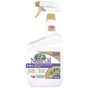 lot 10131 image: Bonide Captain Jacks Neem Oil, 32 oz Ready-to-Use Spray- As Is, About 12 a Bottle Left