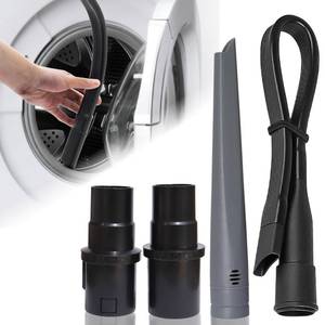 lot 10174 image: Flexible Crevice Tool for Shark Navigator Rotator Vacuum, Dryer Vent Cleaning Attachment, 23.5 Long Reach Hose for Car Detailing & Home