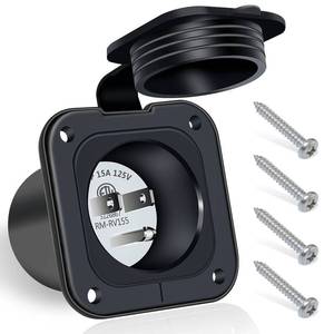 lot 10188 image: EilxMag 15 Amp Inlet 125V Shore Power Inlet Power Inlet Port Plug