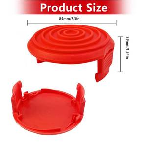 lot 10201 image: HT18-401-002-01 Weed Eater Cap for Hyper Tough 40V MAX 13 String Trimmer