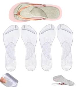 lot 10230 image: 2 Pairs Gel Arch Support Cushion Insoles for Flip Flop Thong Sandals,Gel Adhesive Arch Support Flip Flop Thong Inserts Self Adhesive Gel Arch Support Cushion Insoles Pain Relief