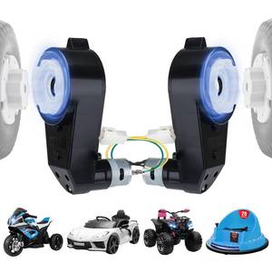 lot 11638 image: 2Pcs 12V Motor Gearbox RS550 40000RPM High-Speed for Power Wheels Kids Ride on Car Motor Upgrade 12 Volt Ride-On Toys Replacement Parts with Drive Engines for Kids Cars, Motorcycles