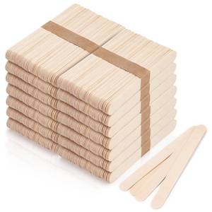 lot 11647 image: 1200 Pieces Large Wooden Wax Sticks, 6-Inch Wood Waxing Sticks Wax Spatulas Applicator, Wood Craft Sticks for Body Hair Removal, Tongue Depressors, Wooden Ice Pop Sticks