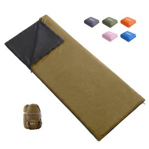 lot 11648 image: Lightweight Compact Adult Sleeping Bag for Backpacking, Camping & Hiking